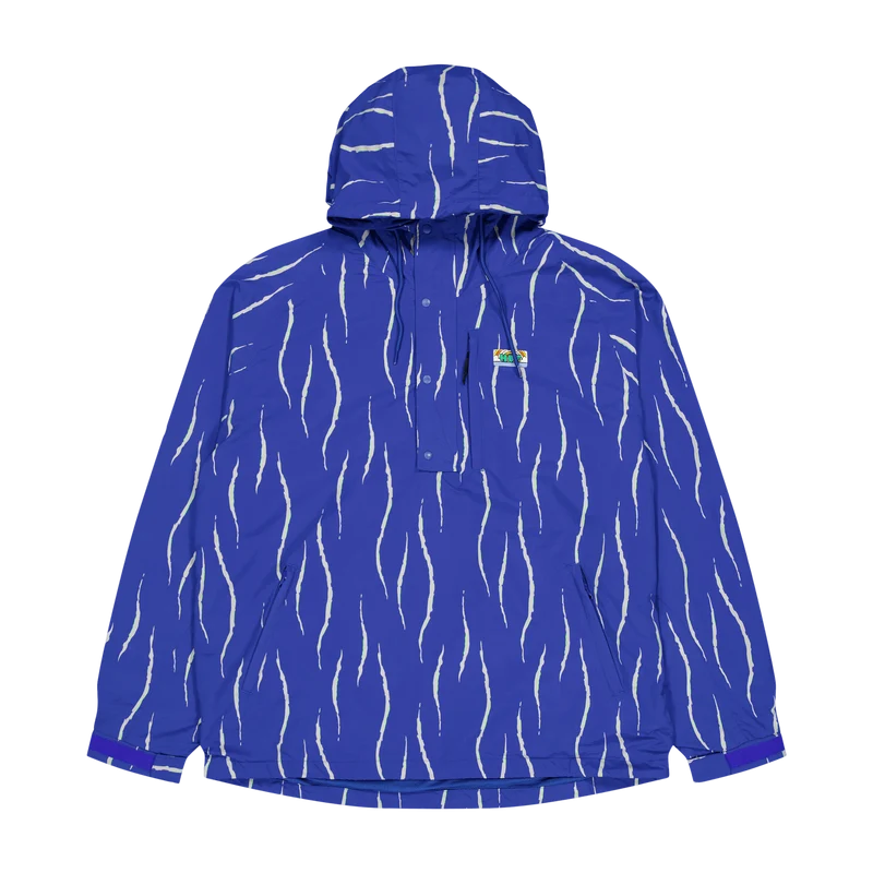 New Day Striped Anorak Blue