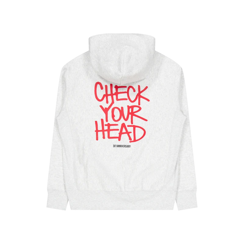 Hooded Sweatshirt Gray Melange Light