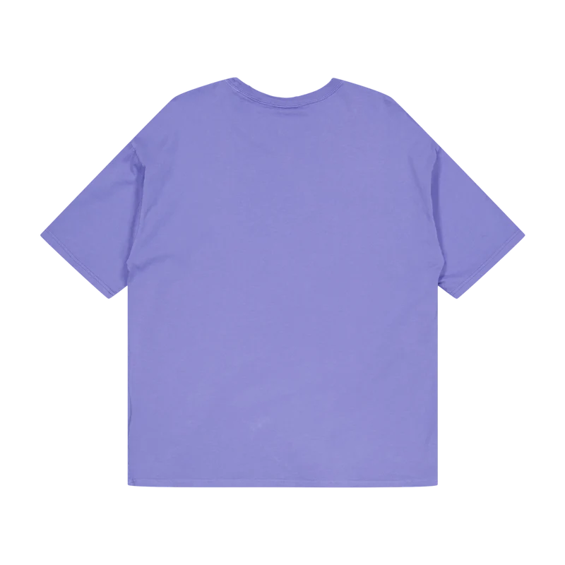 Crewneck T-shirt Bleached Denim