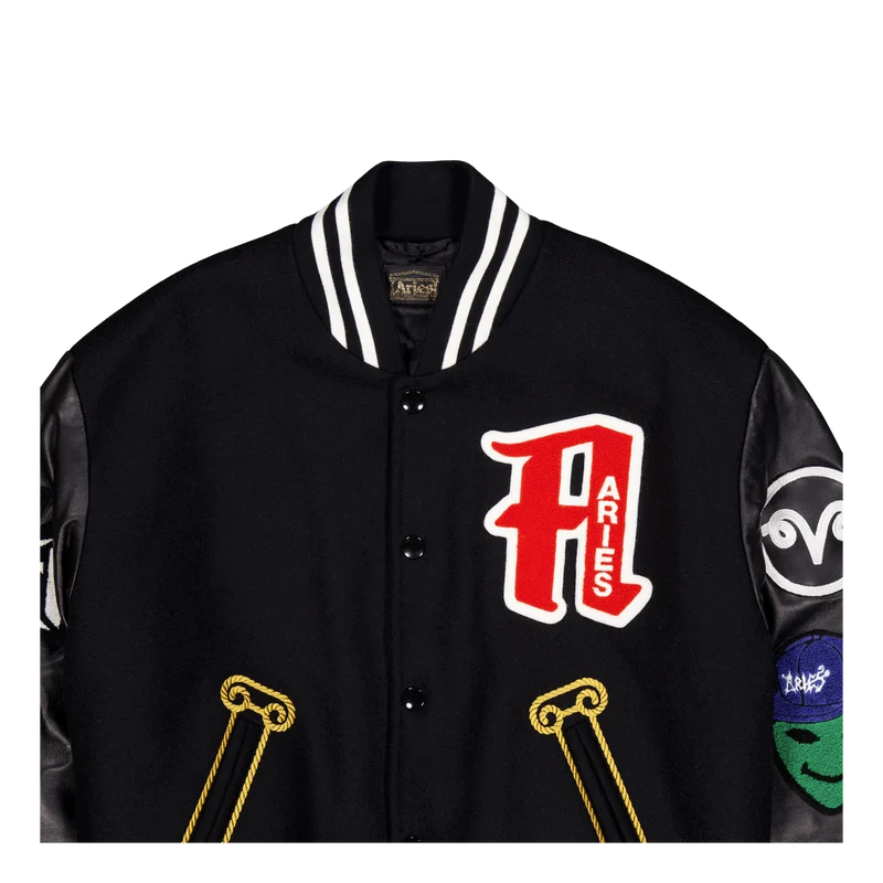 Varsity Jacket Black
