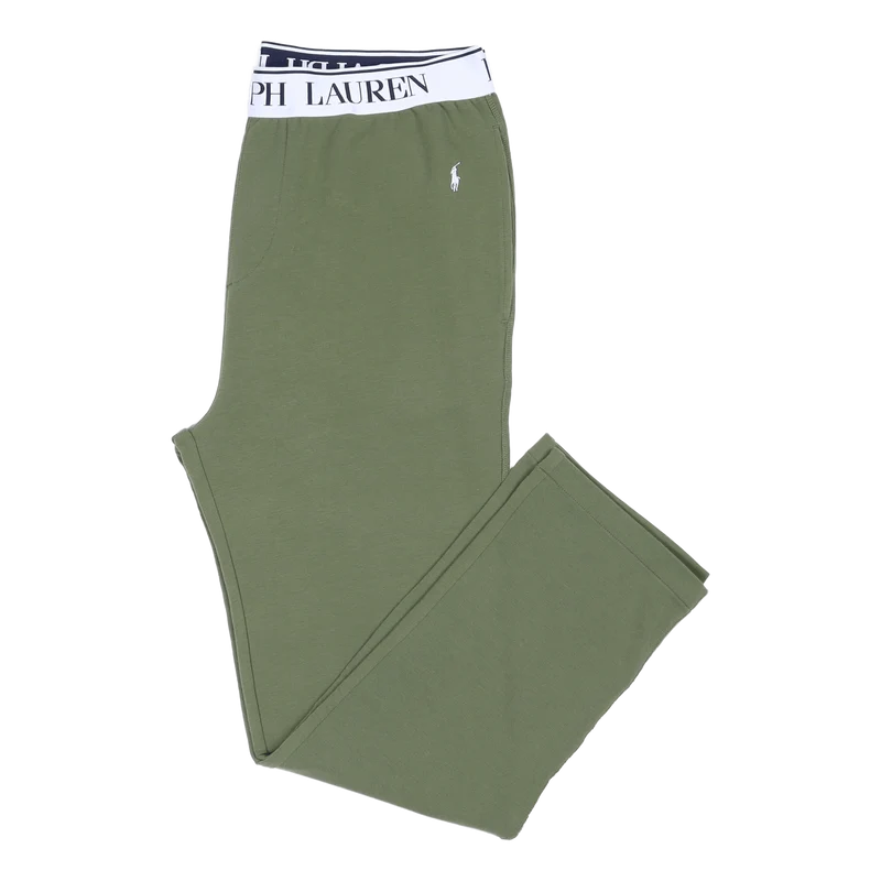 Pj Pant-sleep-bottom Army Olive