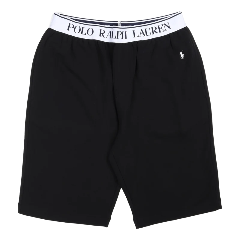 Slim Short-sleep-bottom Polo Black White Wb