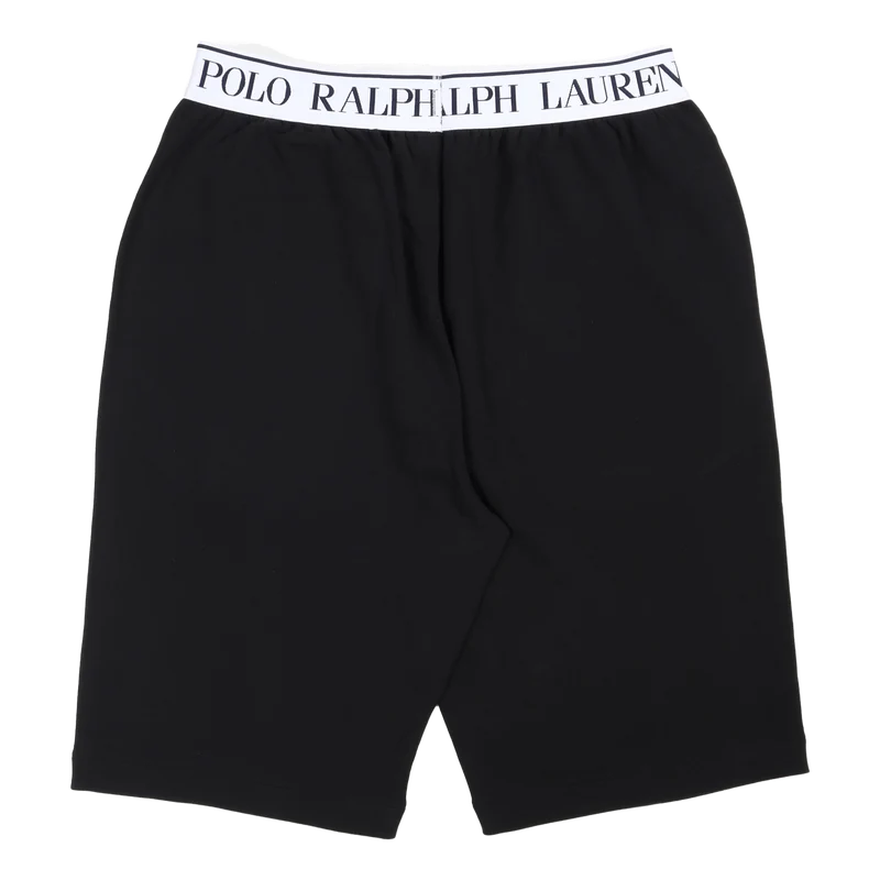 Slim Short-sleep-bottom Polo Black White Wb