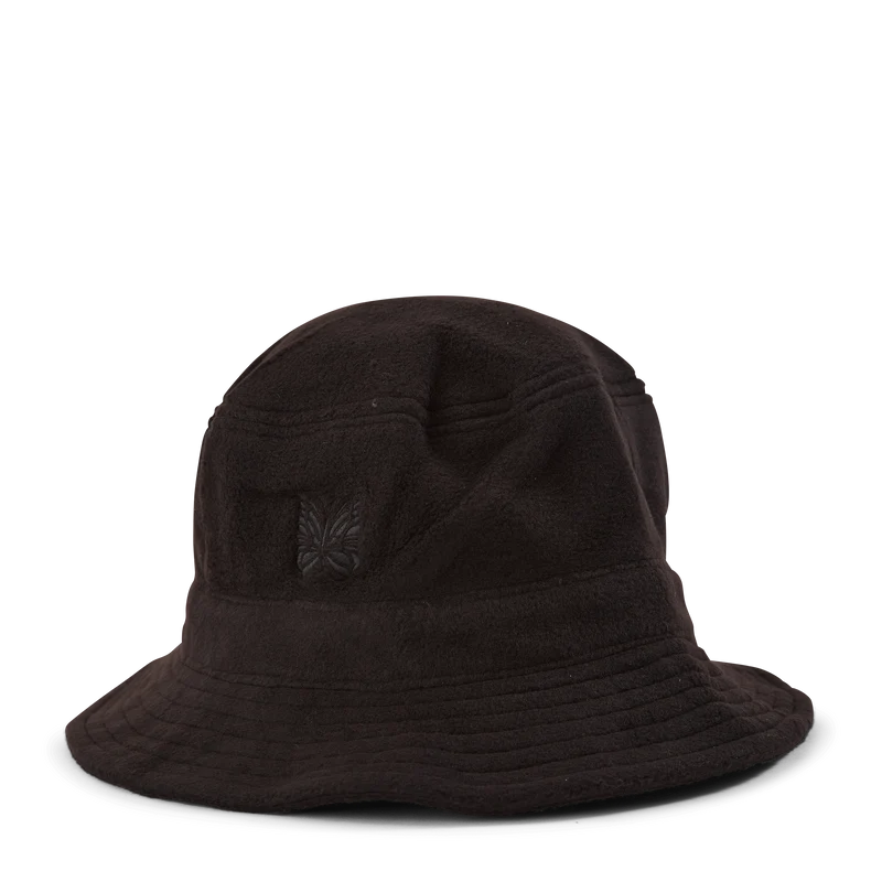 Bucket Hat - Poly Fleece Black