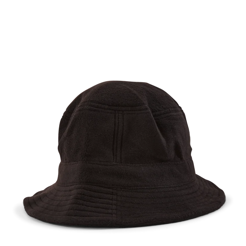 Bucket Hat - Poly Fleece Black
