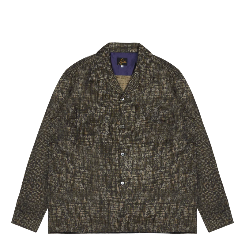 Needles C.o.b. Classic Shirt - Black/khaki