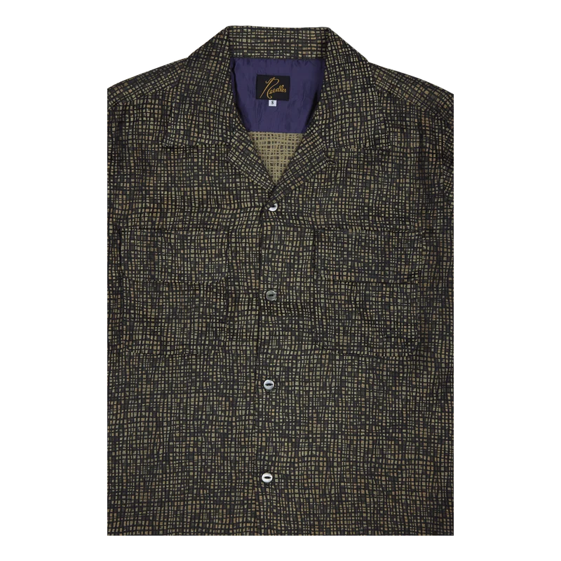 Needles C.o.b. Classic Shirt - Black/khaki