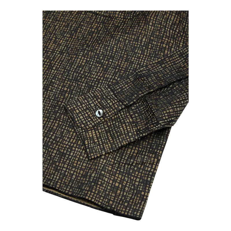 Needles C.o.b. Classic Shirt - Black/khaki