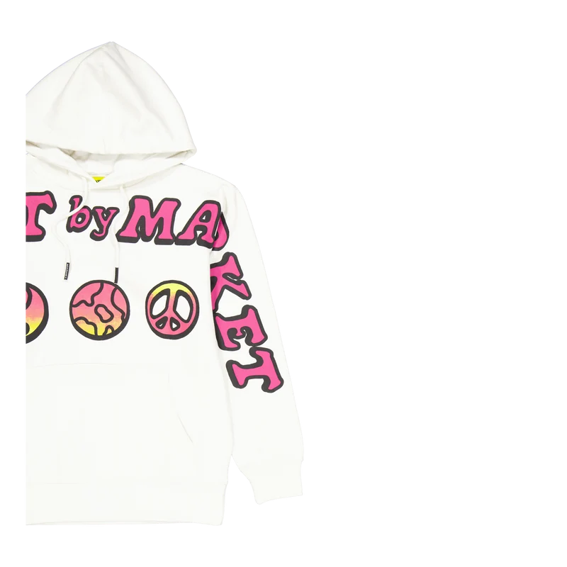 Cali Lock Peace Hoodie Cream