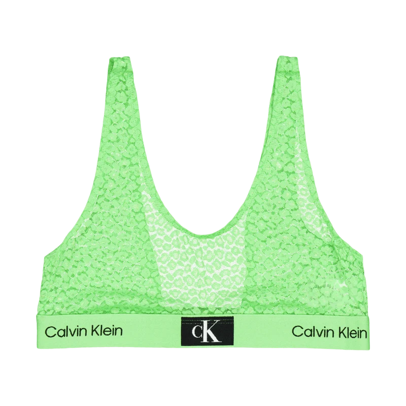 Unlined Bralette Green
