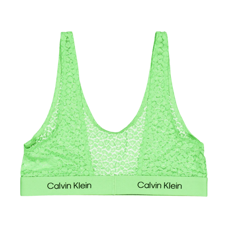 Unlined Bralette Green