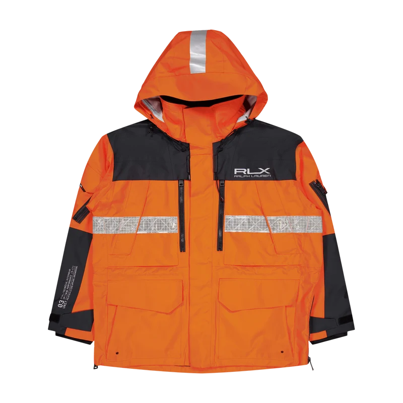 Tech Taffeta-patterson Jacket Sailing Orange
