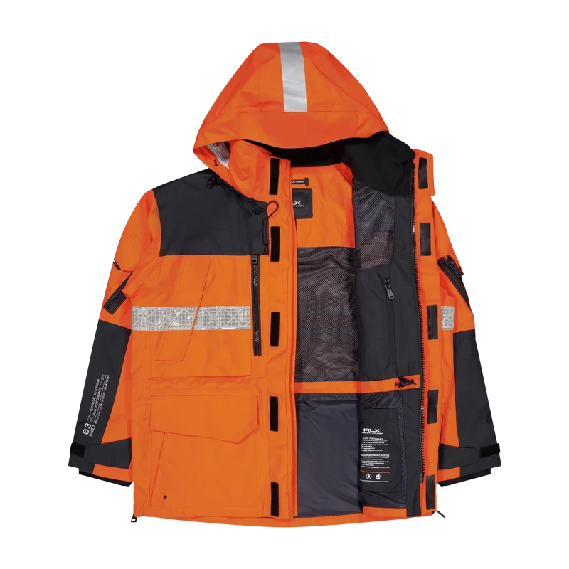 Tech Taffeta-patterson Jacket Sailing Orange