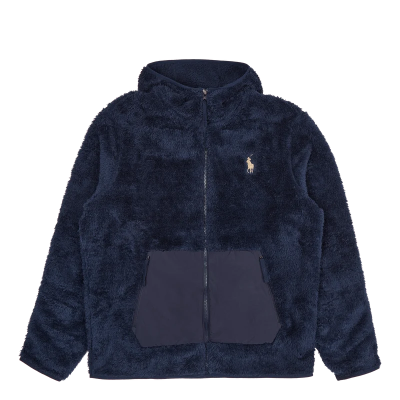Pile Fleece Full-Zip Hoodie Newport Navy/Newport Navy