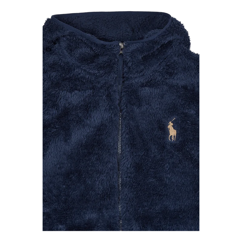 Pile Fleece Full-Zip Hoodie Newport Navy/Newport Navy