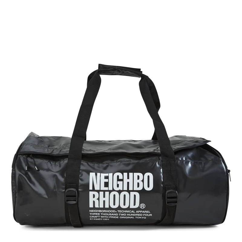 Duffle Bag-l . Pv Black