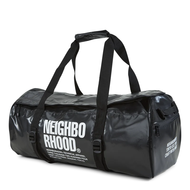 Duffle Bag-l . Pv Black