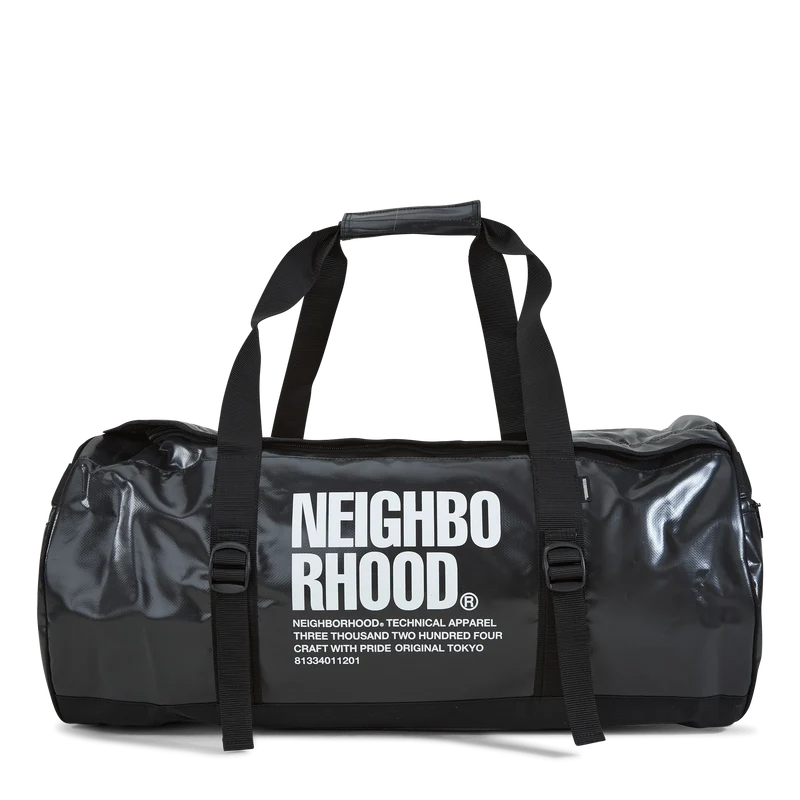 Duffle Bag-l . Pv Black