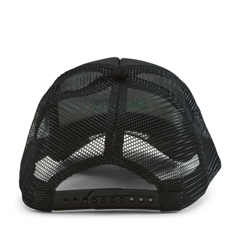 Cali Trucki Cap Embro All Black/green