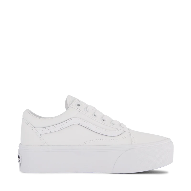 Ua Old Skool Stackform True White