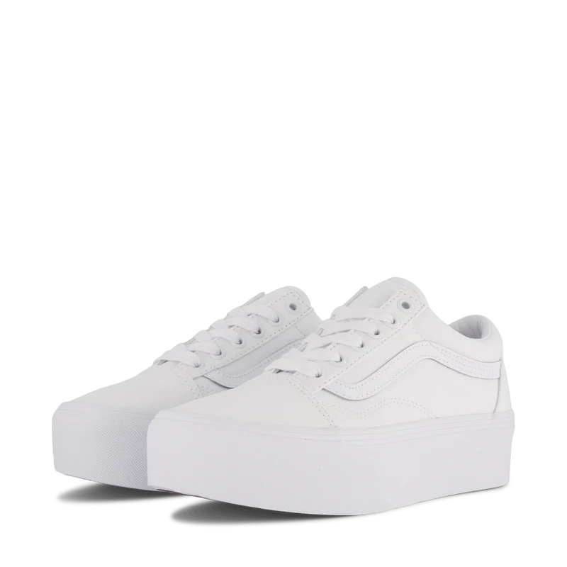 Ua Old Skool Stackform True White