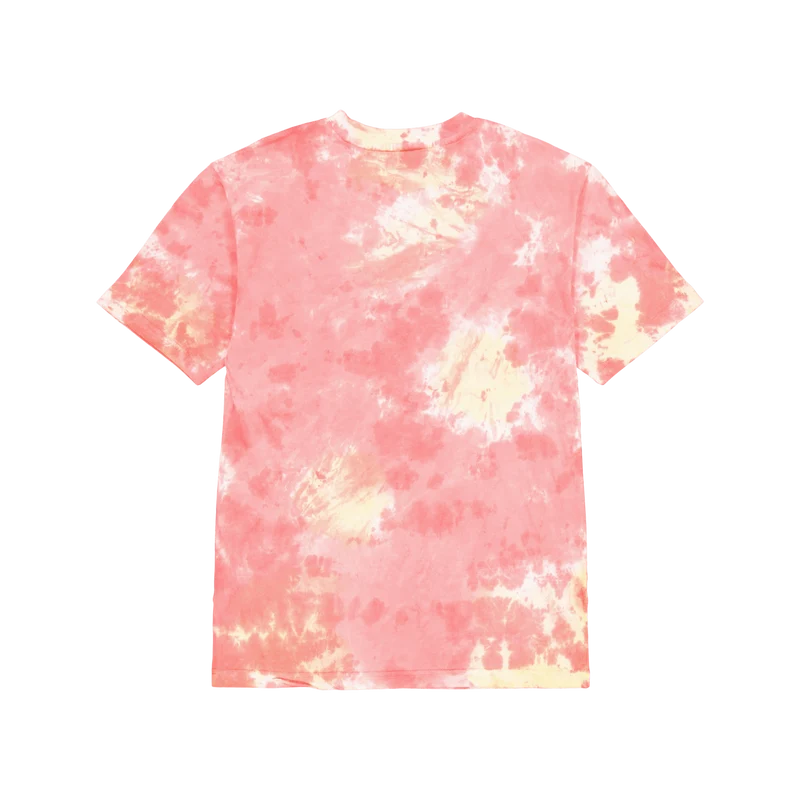 Smiley Look At The Bright Side Pink Tie-dye