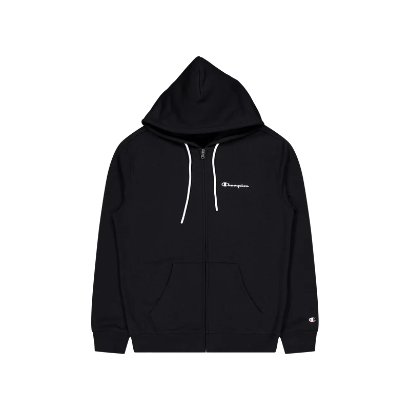Hooded Full Zip Sweatshirt Black Beauty