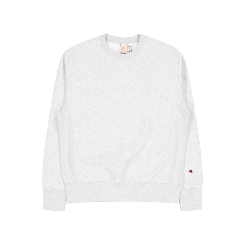 Crewneck Sweatshirt Gray Melange Light