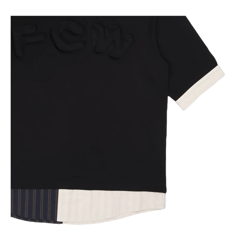 2in1 3d Logo T-shirt Black