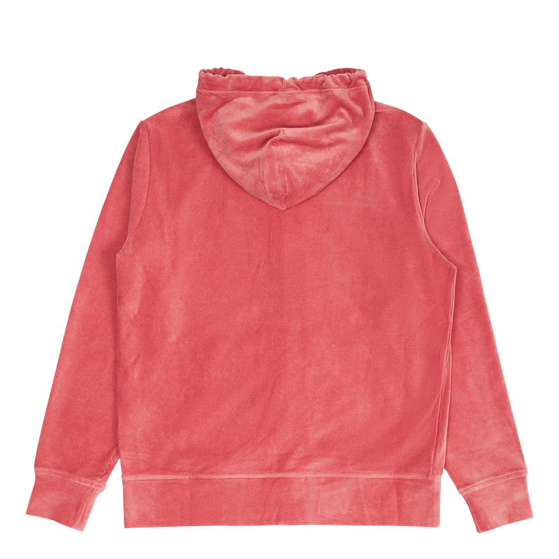 Knit Corduroy Full-Zip Hoodie Adirondack Berry