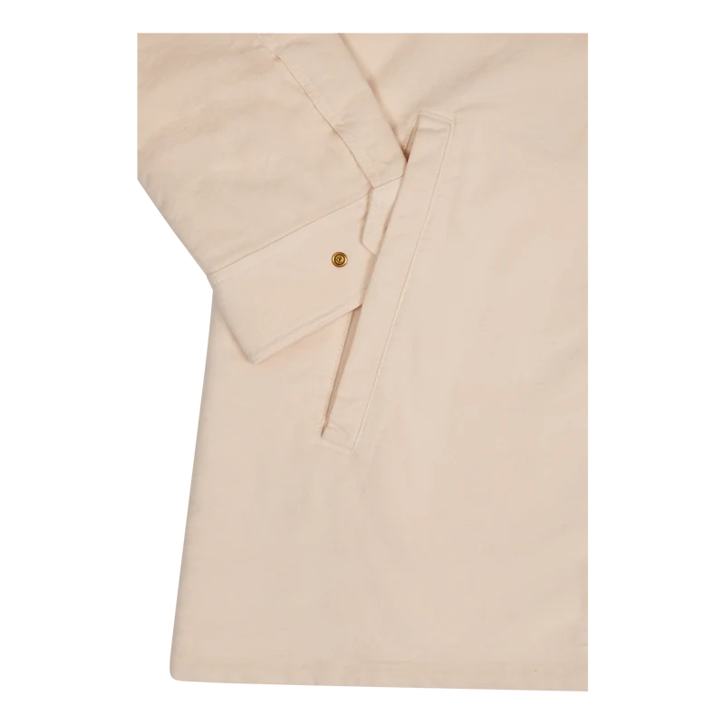 Moleskin Shirt Jacket Pale Pink