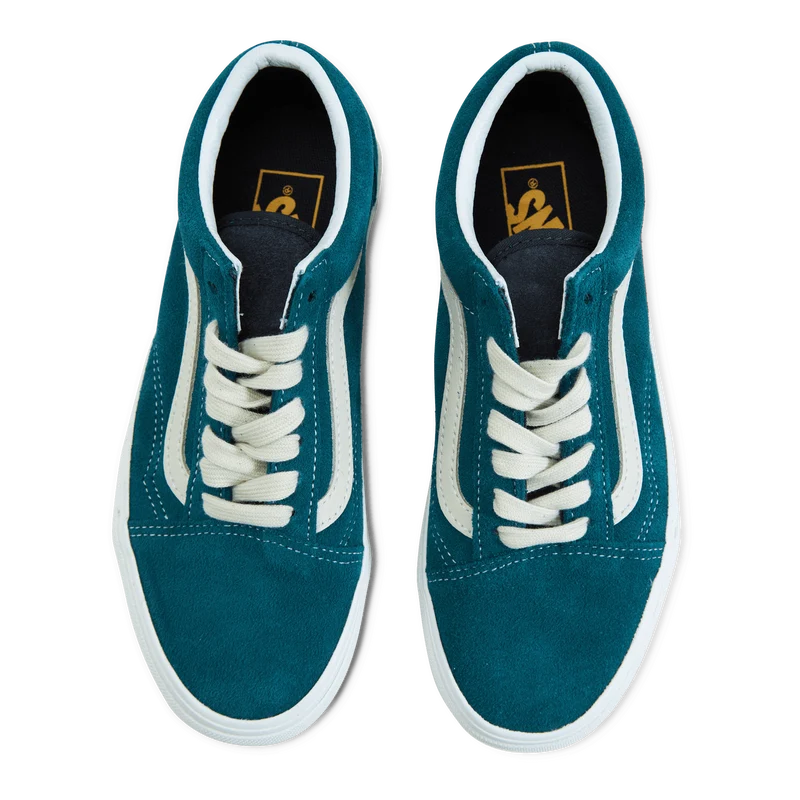 Ua Old Skool Stackform Varsity Suede Deep Teal
