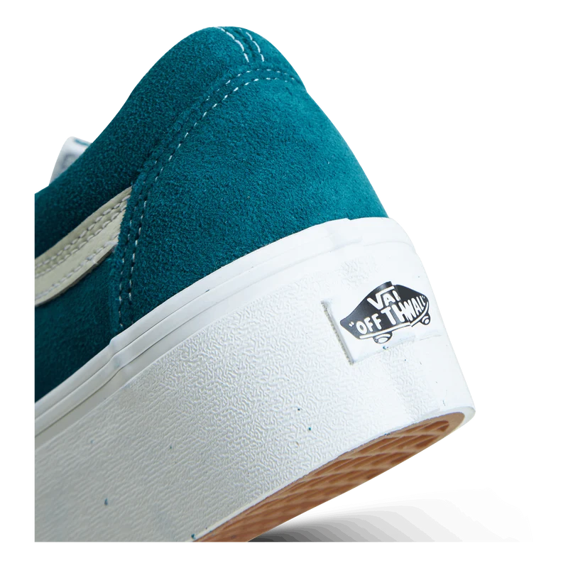 Ua Old Skool Stackform Varsity Suede Deep Teal