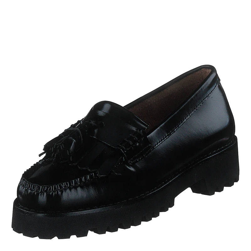 Gh Weejun 90 Esther Kiltie Black Lthr
