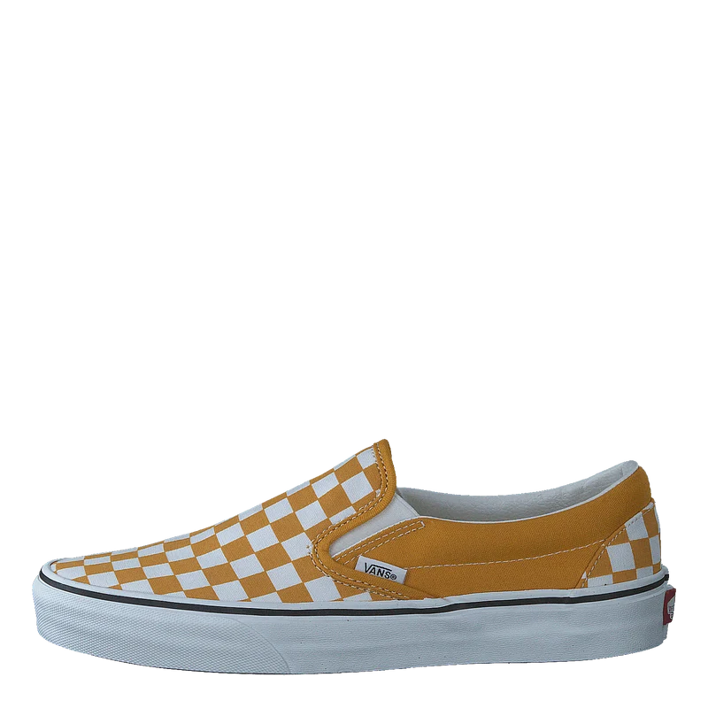 Ua Classic Slip-on Color Theory Checkerboard Gold