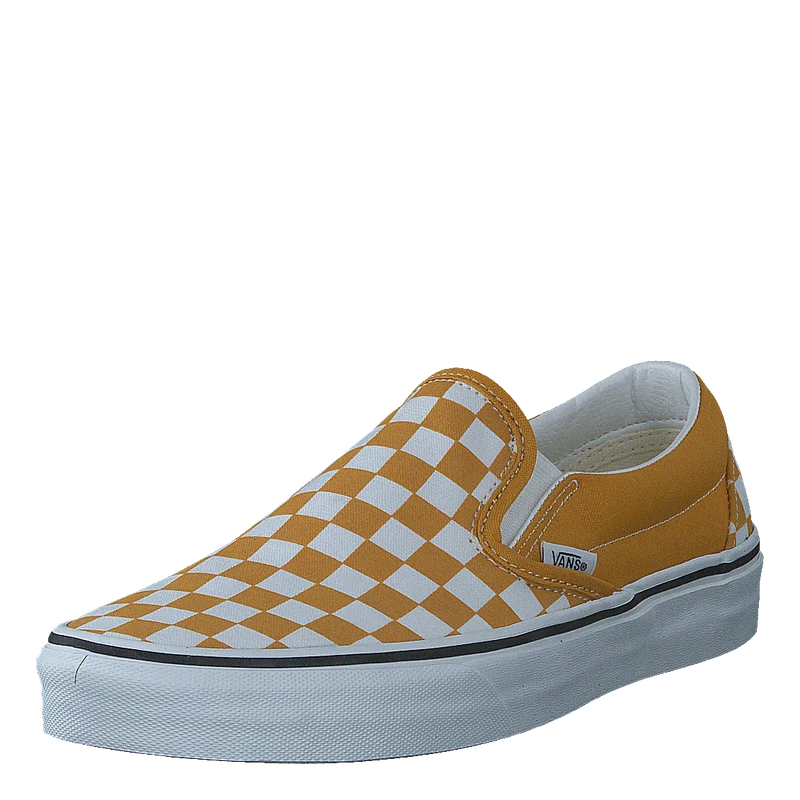 Ua Classic Slip-on Color Theory Checkerboard Gold