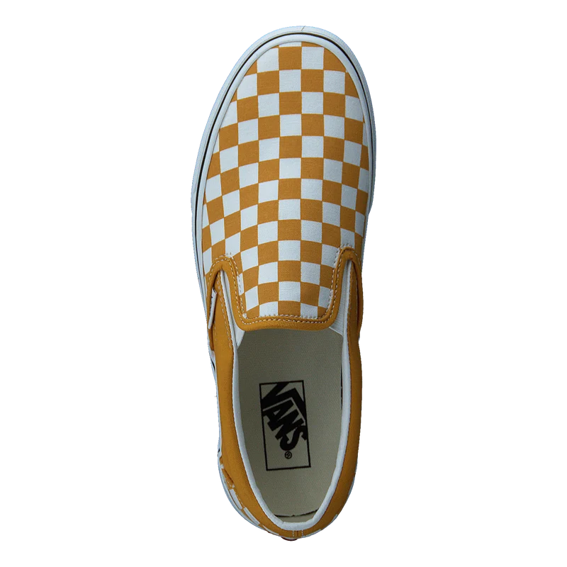 Ua Classic Slip-on Color Theory Checkerboard Gold