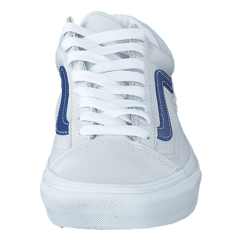 Ua Style 36 (leather Pop)tr Bl/tr Wht