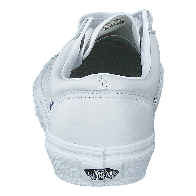 Ua Style 36 (leather Pop)tr Bl/tr Wht