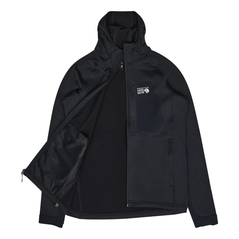 Polartec® Power Grid Full Zip Black