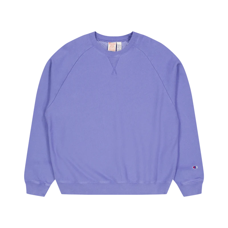 Crewneck Sweatshirt Bleached Denim
