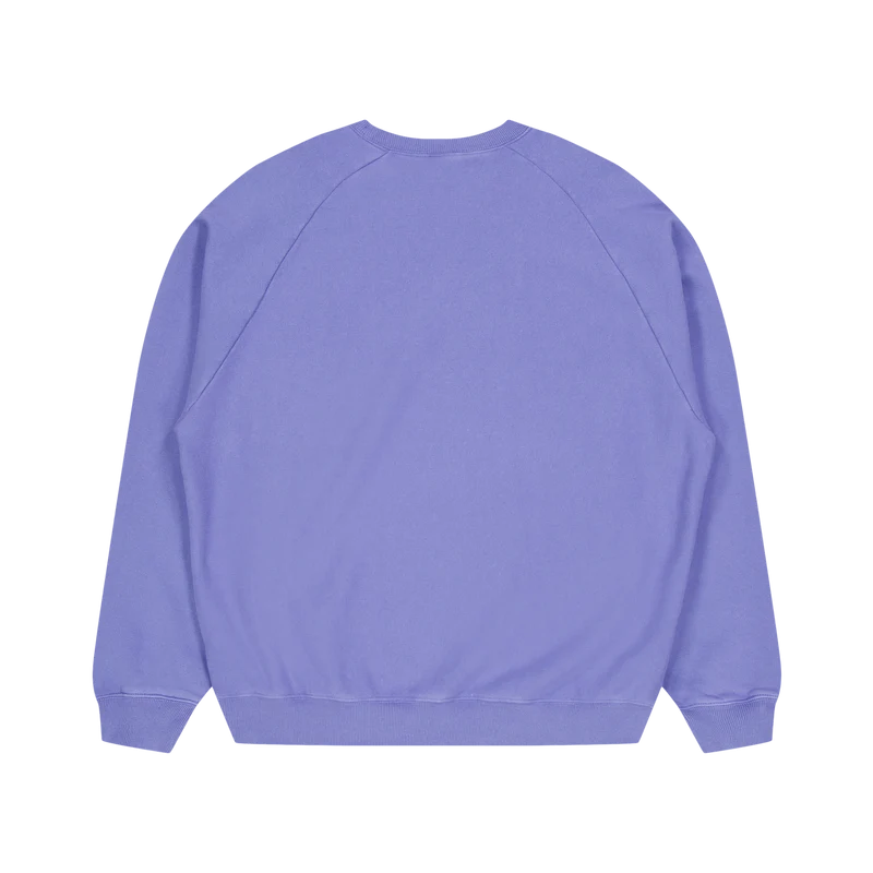 Crewneck Sweatshirt Bleached Denim