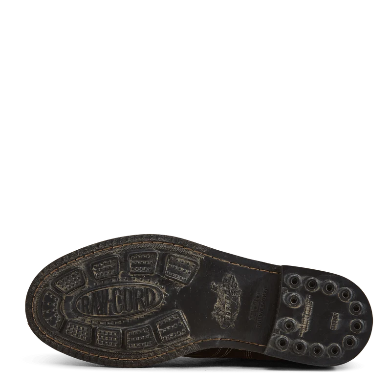 Tumbled Leather Boot Black