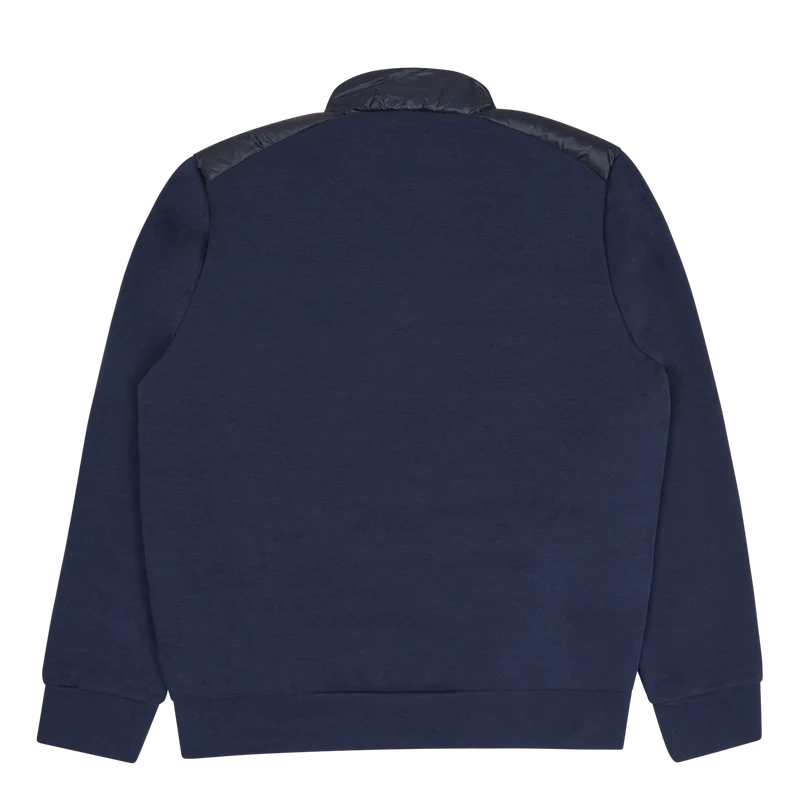 Herringbone-Print Hybrid Jacket Herringbone Newport Navy