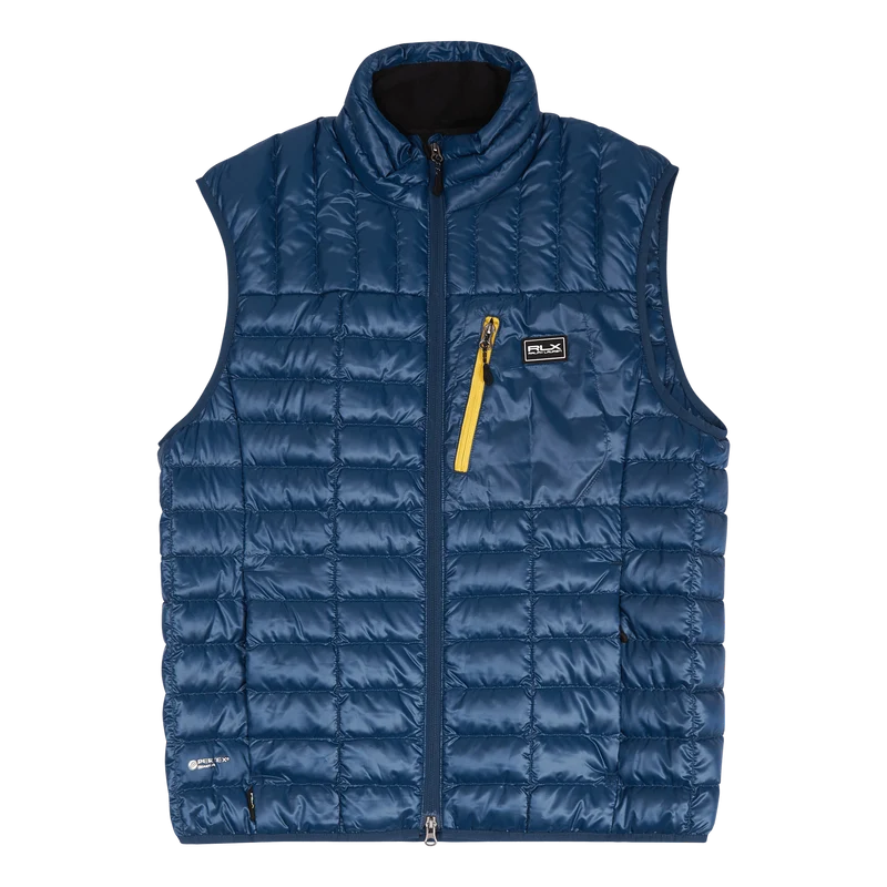 Water-Repellent Down Vest Raleigh Blue