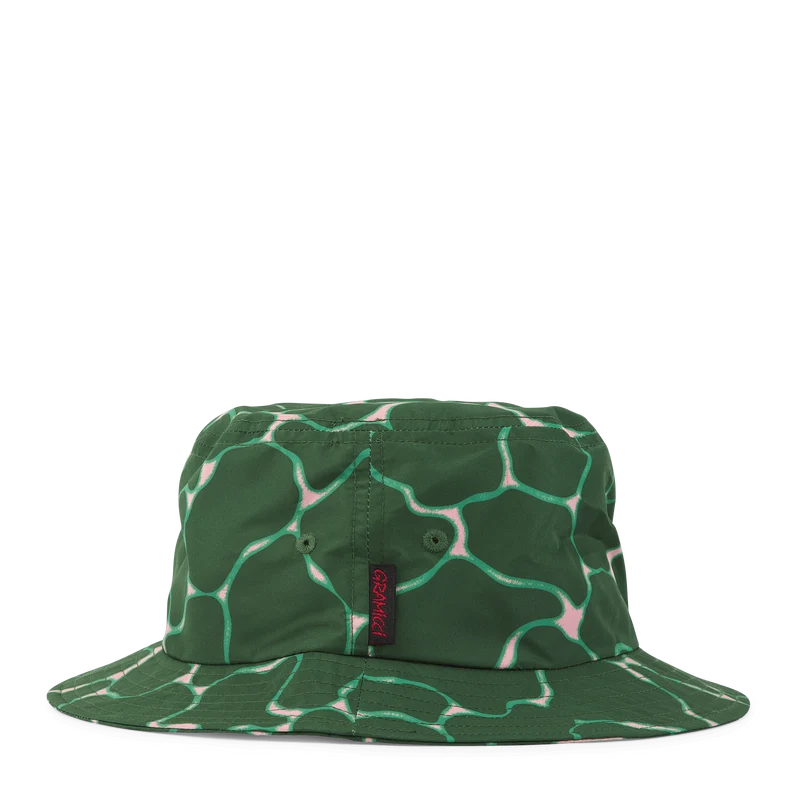Shell Bucket Hat Ripple Green