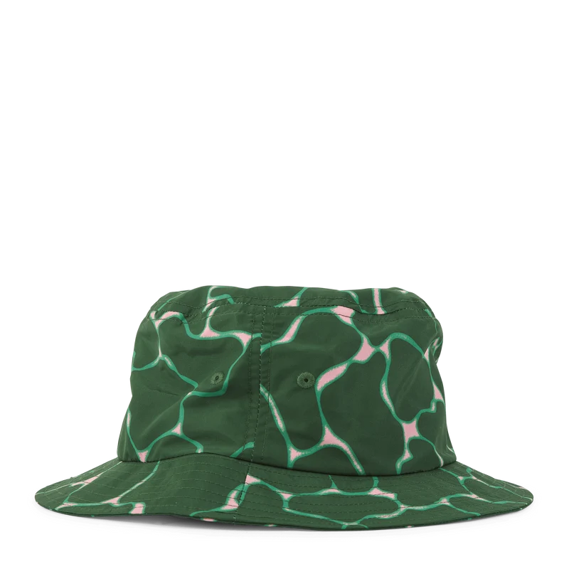 Shell Bucket Hat Ripple Green