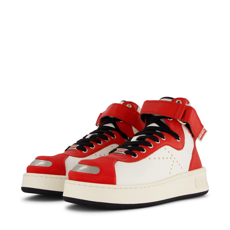 High Top Sneaker Medium Red