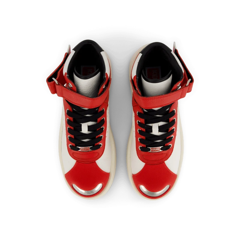 High Top Sneaker Medium Red