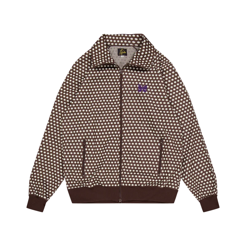 Track Jacket - Poly Jq. A-polka Dot